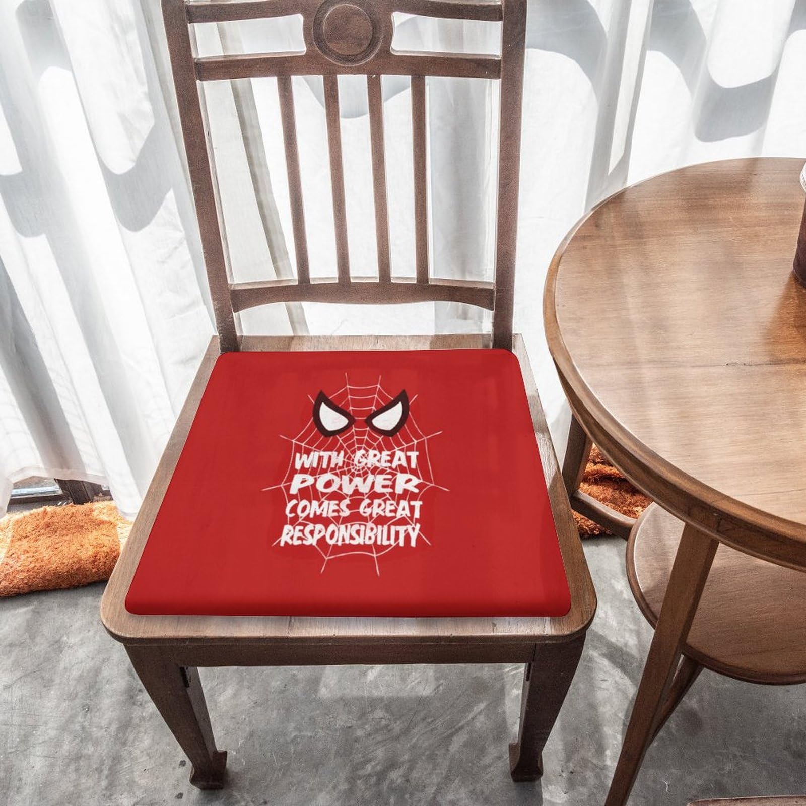 Amazon.co.jp: スパイダーマン 座布団 クッション やさしい座り心地